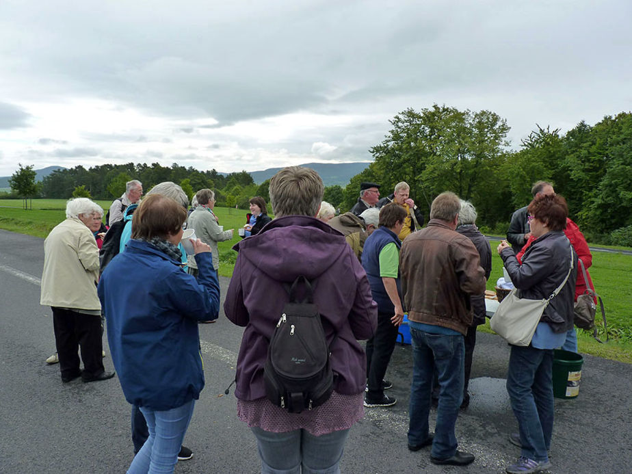 Sankt Crescentius on Tour in der Rhön (Foto: Karl-Franz Thiede)